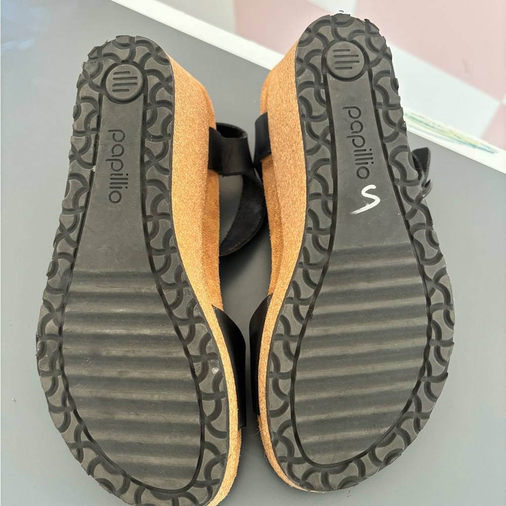 Papillio Women's Black Ankle-Strap Sandals - Picture 5 of 5